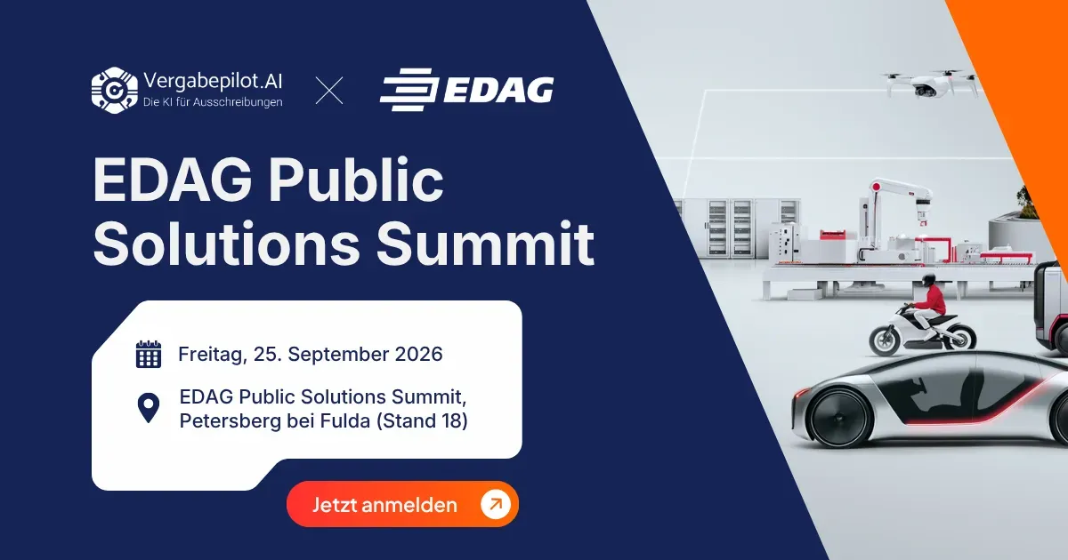 Vergabepilot.AI x EDAG Public Solutions Summit 2026